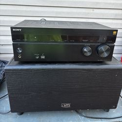 Receiver And Woofer