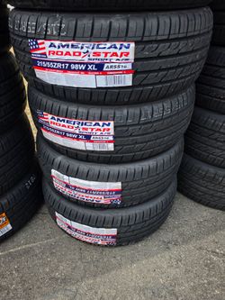 215 55 17 American Tires Con 50,000 millas de Garantía