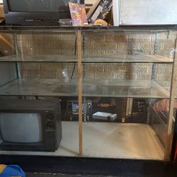 Glass Display Case 
