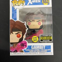 Funko Pop! Vinyl: Marvel X-Men Gambit #553 Glows in the Dark Limited Edition