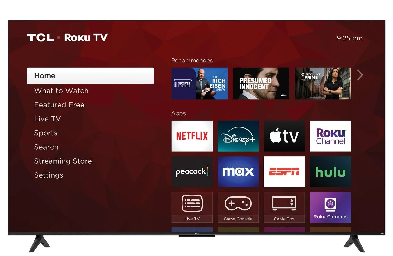 TCL 55'' Roku smart tv