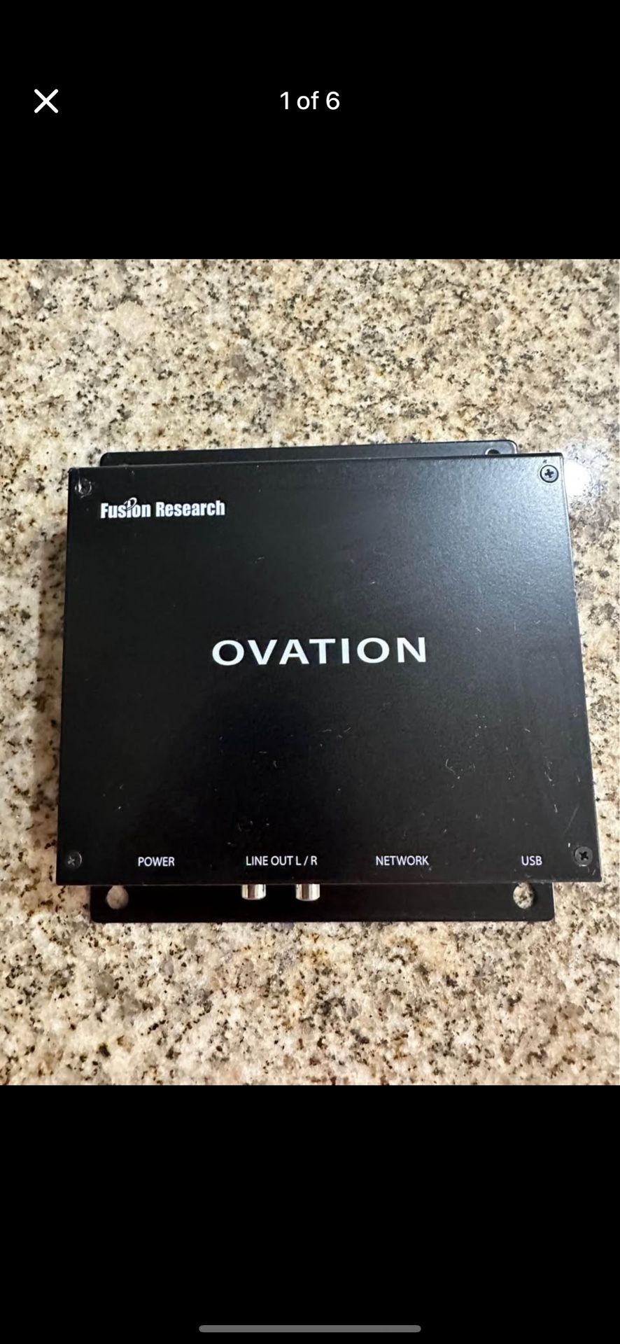 Fusion Research Ovation Music Streamer