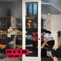 8ft Glass Door 