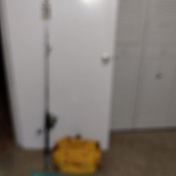 Fishing Pole, Fishing Bag And Lures 