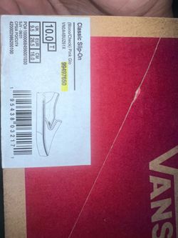 Vans Kid Hot Pink Checkered Slip On size 10