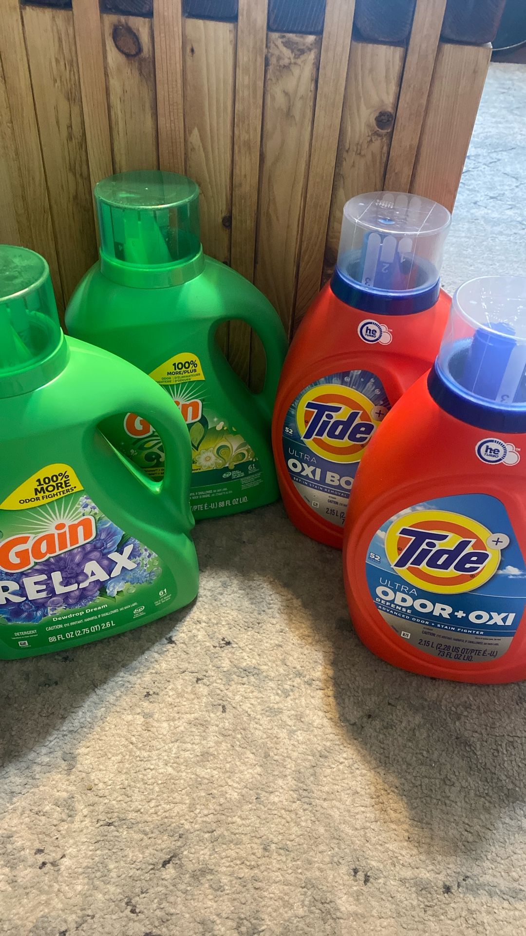 Tide/gain Detergent