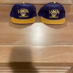 To vintage LA Lakers hat