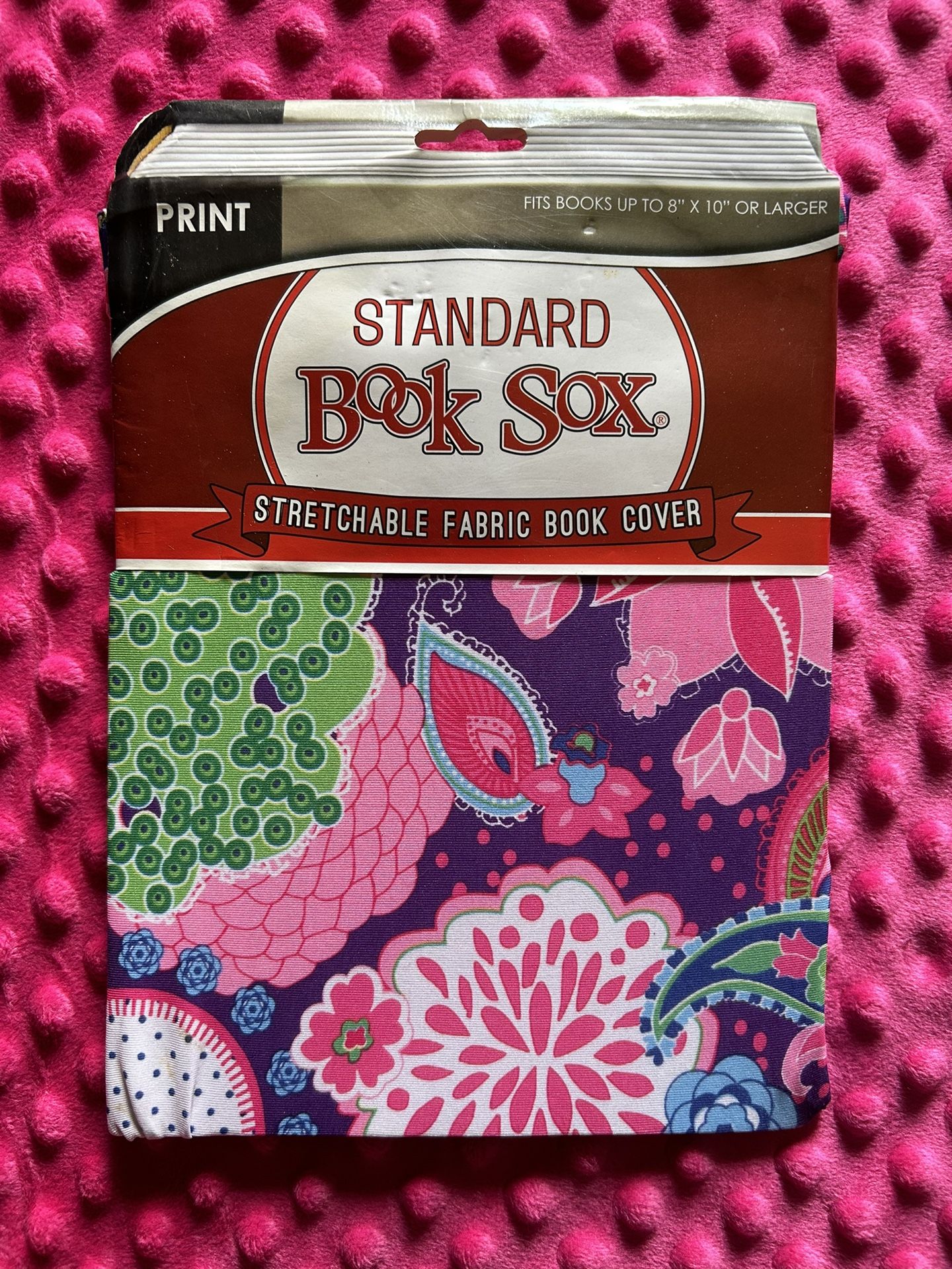 Print Fabric Book Cover