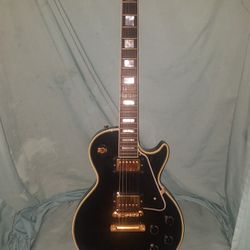 Gibson Les Paul Historic Custom Shop '57 Reissue  Black Beauty HS Case w Key