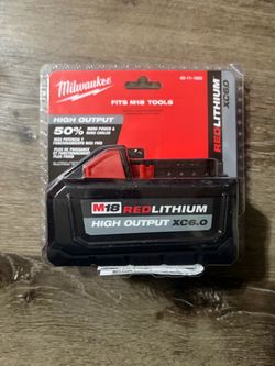Milwaukee M18 6.0 High Output Battery