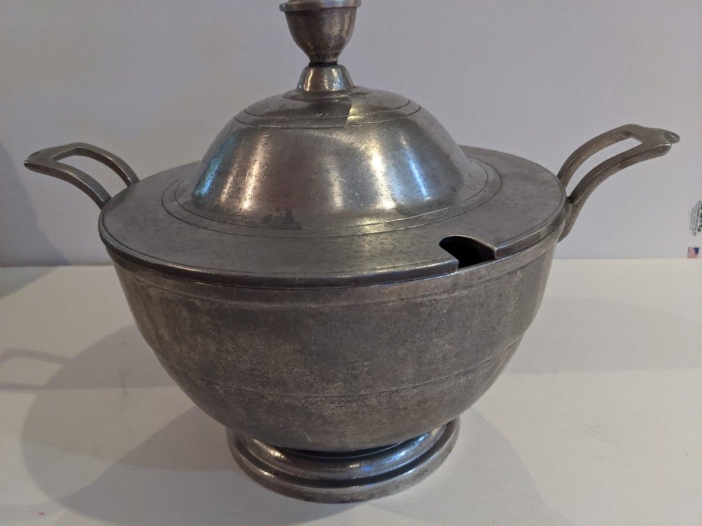 Vintage Wilton Armetale Pewter soup tureens