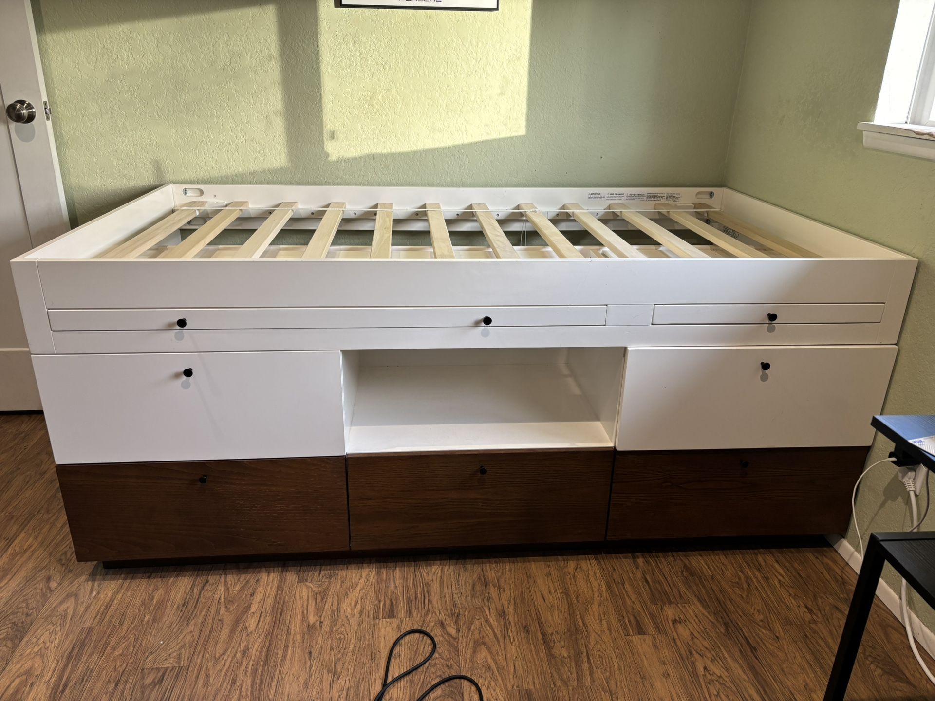 West Elm Twin Captain Bed