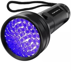UV Flashlight Black Light 51 LED Blacklight Pet Urine Detector For Dog Cat Urine