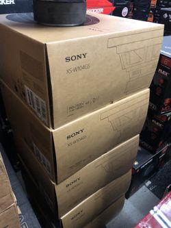 Sony 10 Inch Subwoofers On Sale For 79.99
