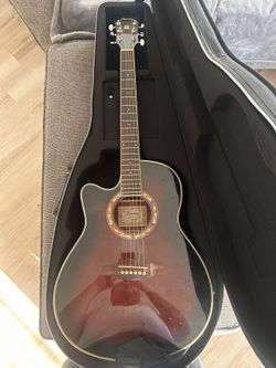 Ibanez Left Handed Acoustic Guitar