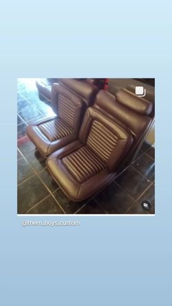 Custom Seats
