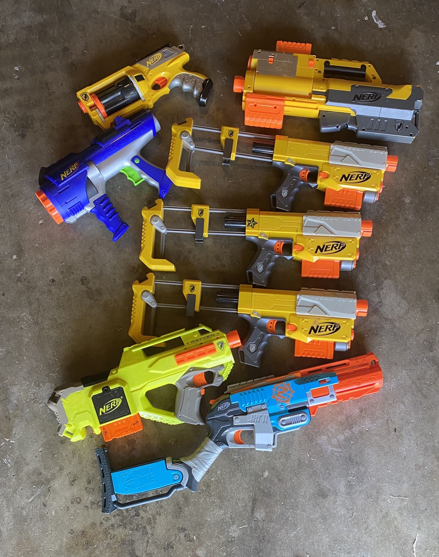 Nerf collection