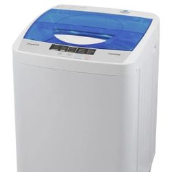 Panda Panda 1.34 Cu.ft Portable Washing Machine, Fully Automatic Laundry Washer with Built-in Drain Pump 