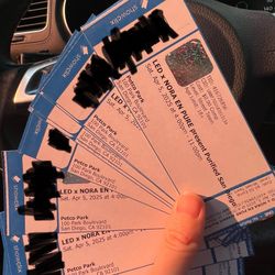 Nora En Pure tickets! $55 each!