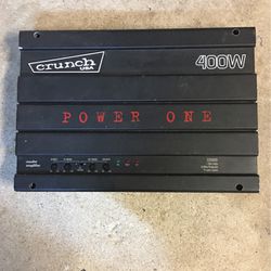 Crunch Amplifier 400w