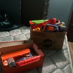 NERF GUNS  FOR SALE  PRICE NEGOTIABLE 