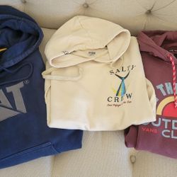 Men's Size Small Hoodies 