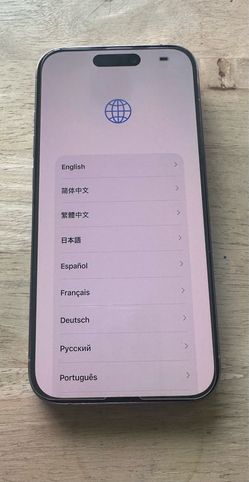 iPhone 15 Pro unused 256gb white Verizon unlocked