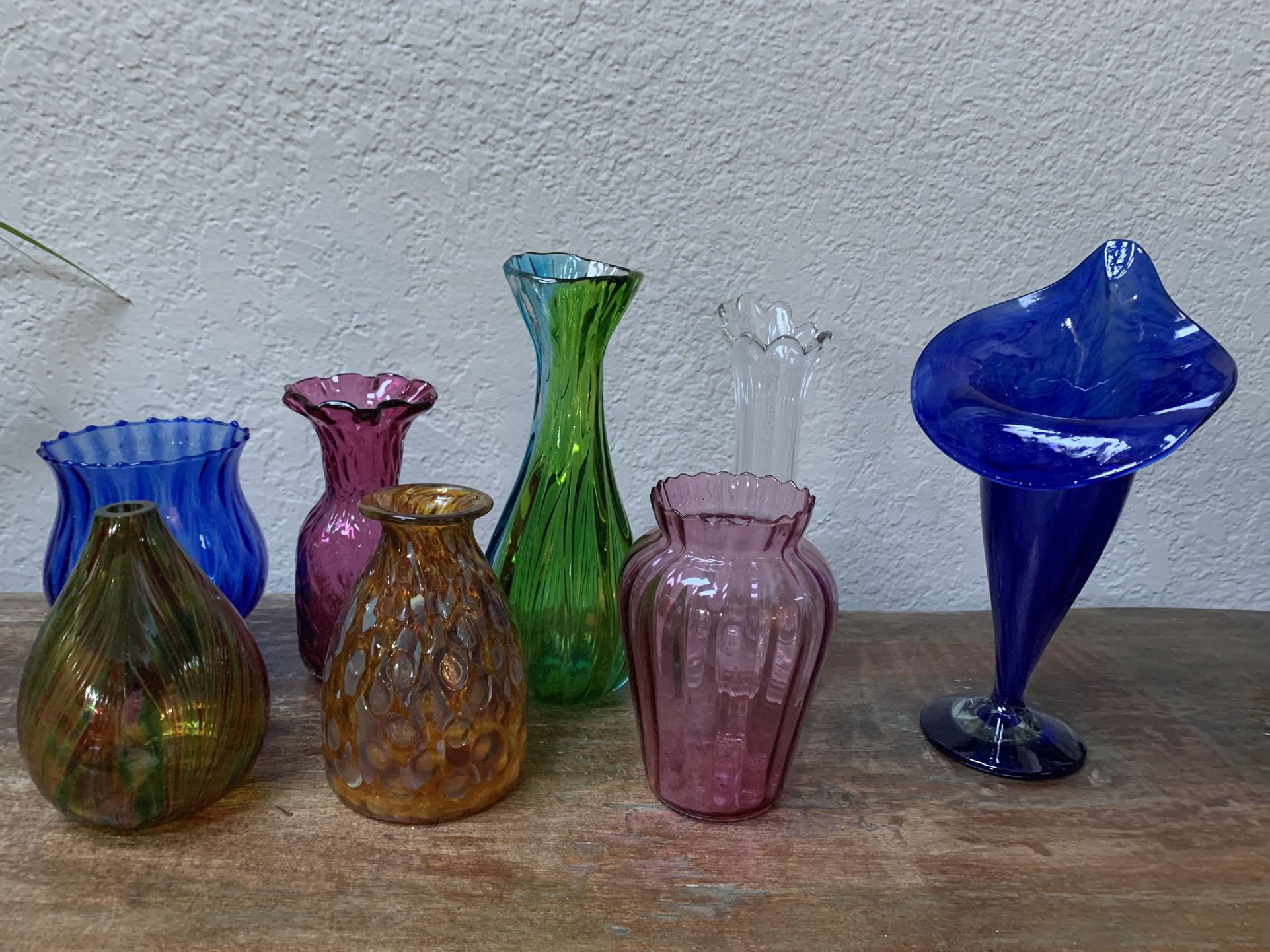 8 Beautiful Glass Vases