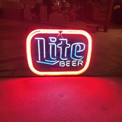 Neon Light Up Bar Sign