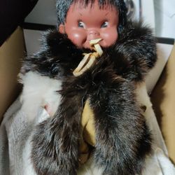 Vintage Eskimo Doll