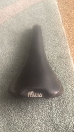 1990 S Selle Italia Black Bike Saddle