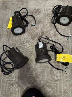 WAC Lighting 5032-30BBR 120V LED In-Ground Well Lights – NEW – Solid Brass – $250 Each