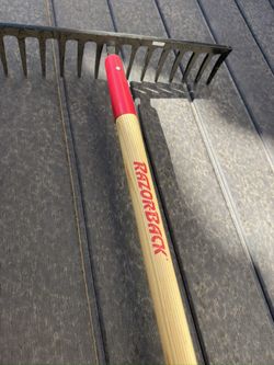 Razor-Back Level Rake