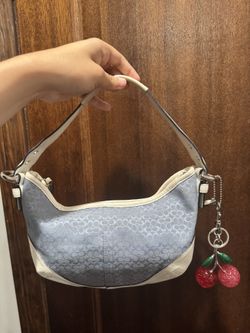 Blue Coach Vintage Soho Bag 