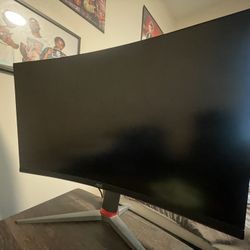AOC LCD 2k Curved Gaming Monitor 