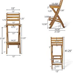 Wooden Collapsible Chairs