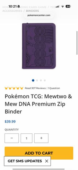 mew2/mew binder pokemon