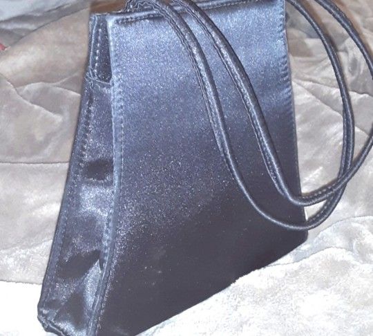 Small Satin Feel Hand Bag