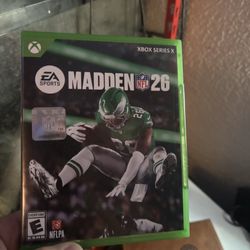 Madden 26 And College Football 25 For xbox Series X 