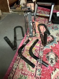 Carver bike surfboard rack.