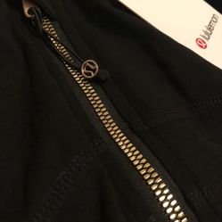 Lululemon Gold Zipper 