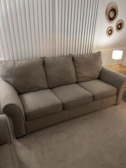 Gray Couch & Loveseat