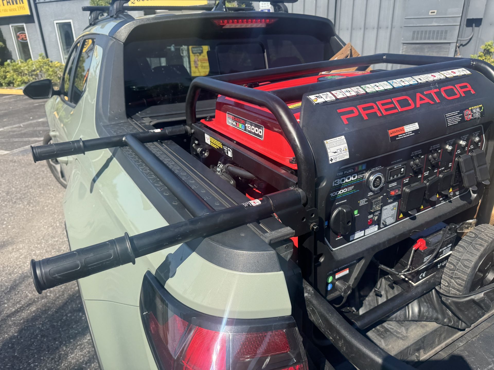 PREDATOR 13,000 Watt Tri-Fuel Portable Generator with Remote Start and CO SECURE Technology, EPA