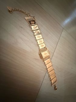 Afghan Style Gold tone Bracelet