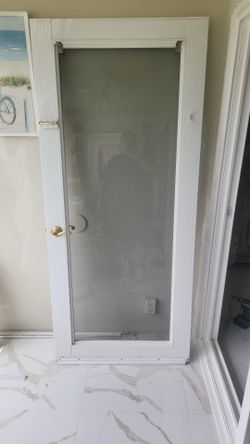 Aluminum door