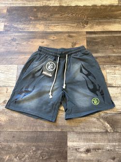 Hellstar Flame Shorts with Tags