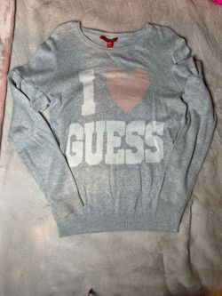 guess thin sweater girls 
