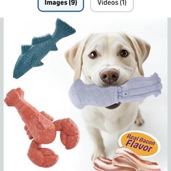 Dog Toys for Aggressive Chewers, 3 Pack Indestructible Dog Chew Toys, Super Chewer Toys