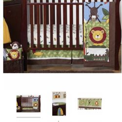 Jungle Crib Set