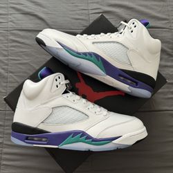 2025 Nike Air Jordan 5 Grape Size 12 DS 